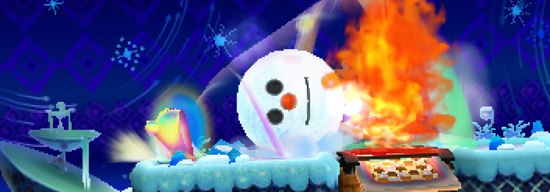 Illustration for article titled Kirby: Triple Deluxe has an added sense of depth, but it’s no less shallow